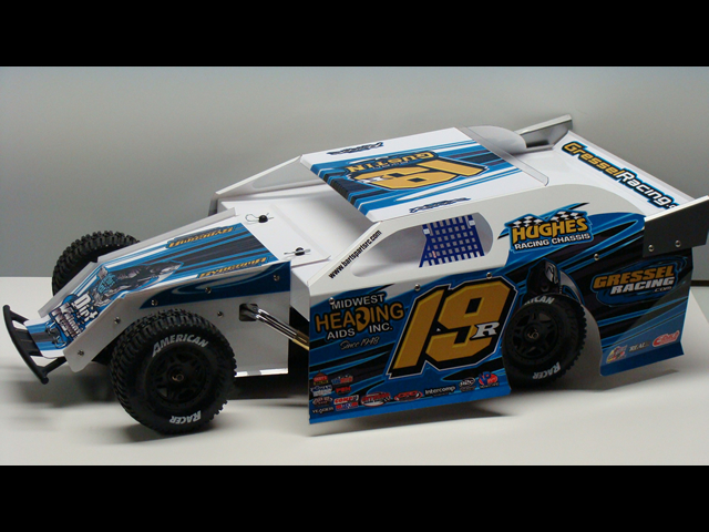 Ryan Gustin Modified Body - White Left View
