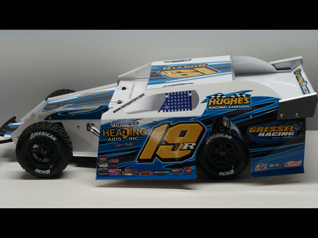 Ryan Gustin Modified Body - White Left View