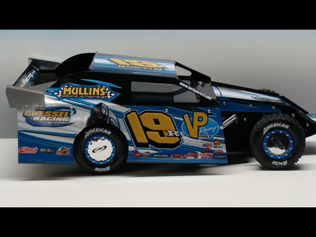 Ryan Gustin Modified Body - Black Right View