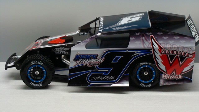 Kent Arment Modified Body - Left View