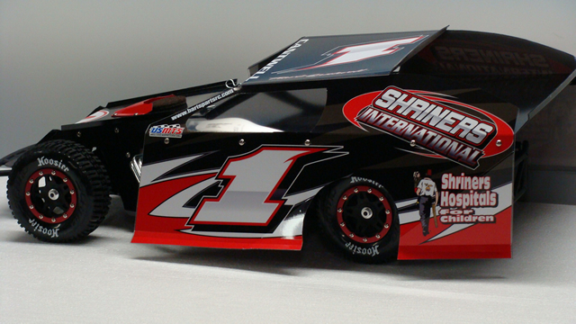Travis Cantwell Modified Body - Left View